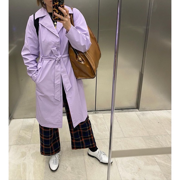 rains jacket lavender